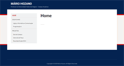 Desktop Screenshot of hozano.com